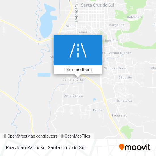 Rua João Rabuske map