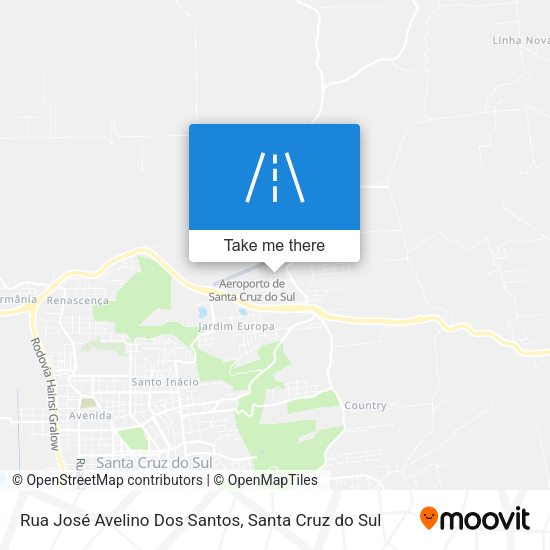 Rua José Avelino Dos Santos map