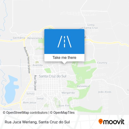 Rua Juca Werlang map