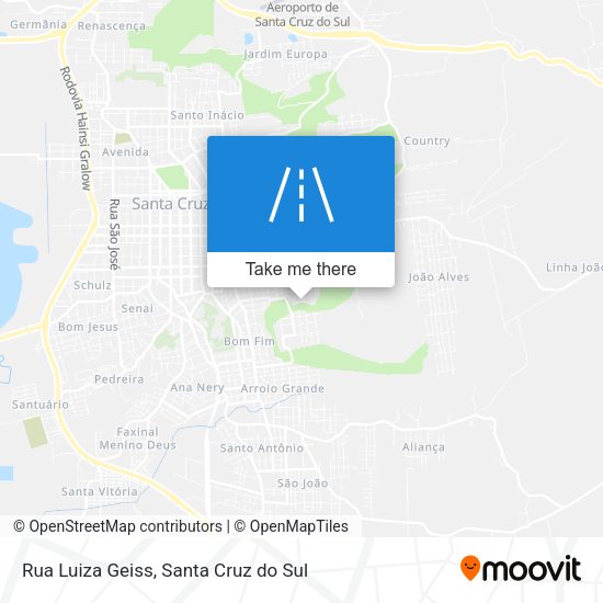 Rua Luiza Geiss map