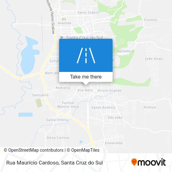 Rua Maurício Cardoso map