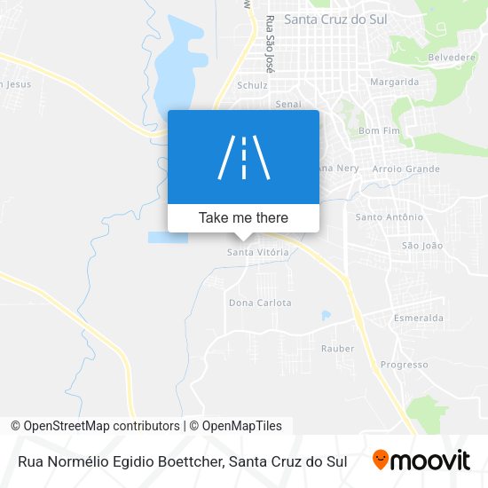 Rua Normélio Egidio Boettcher map