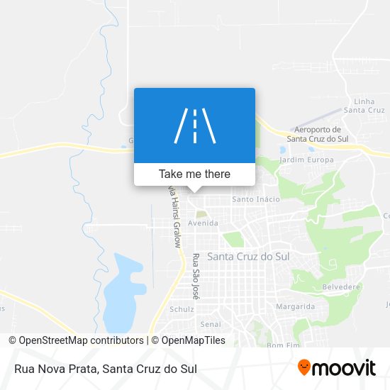 Rua Nova Prata map