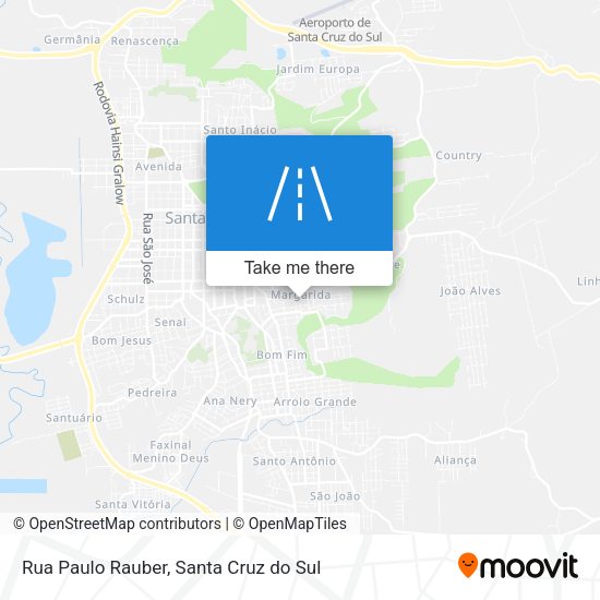 Rua Paulo Rauber map