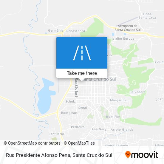 Rua Presidente Afonso Pena map
