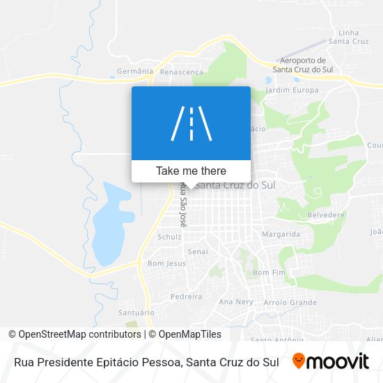 Rua Presidente Epitácio Pessoa map
