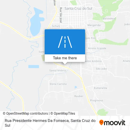 Rua Presidente Hermes Da Fonseca map