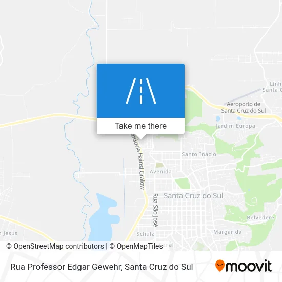 Rua Professor Edgar Gewehr map