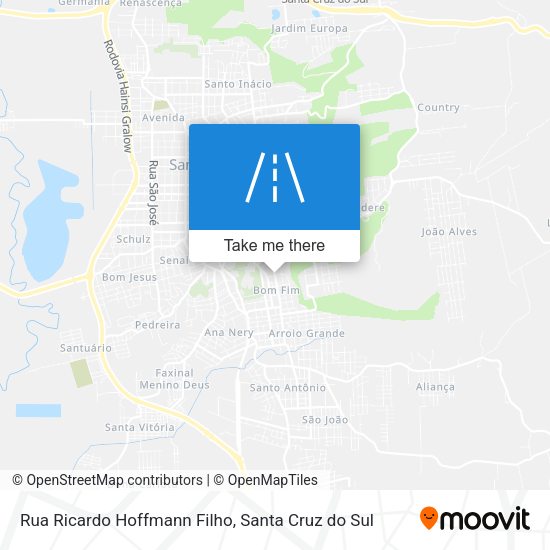 Rua Ricardo Hoffmann Filho map
