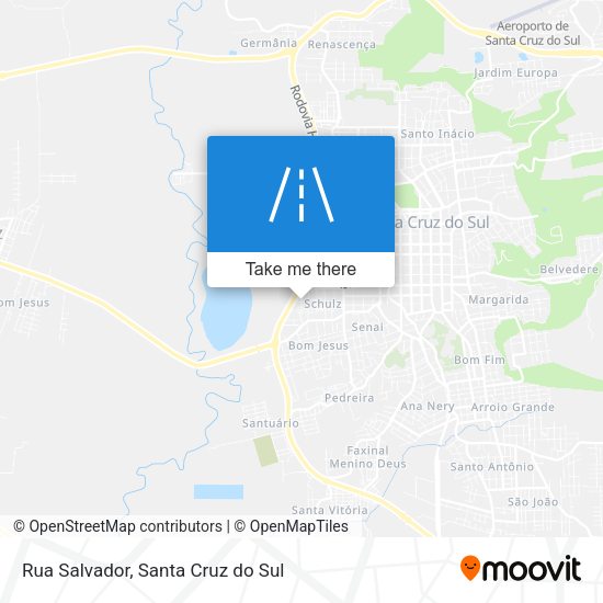 Rua Salvador map