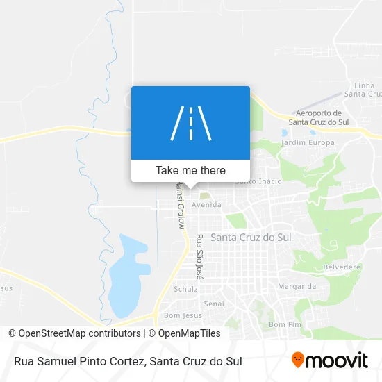 Rua Samuel Pinto Cortez map