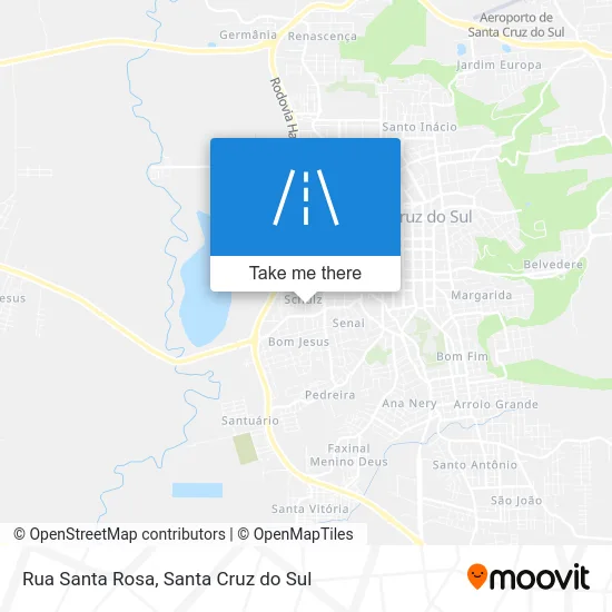 Rua Santa Rosa map