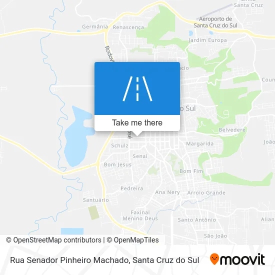 Rua Senador Pinheiro Machado map