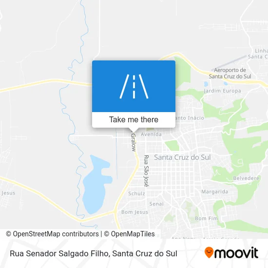 Rua Senador Salgado Filho map