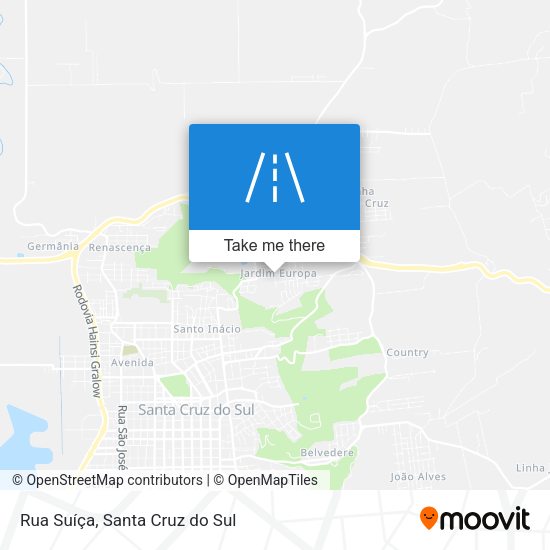 Rua Suíça map