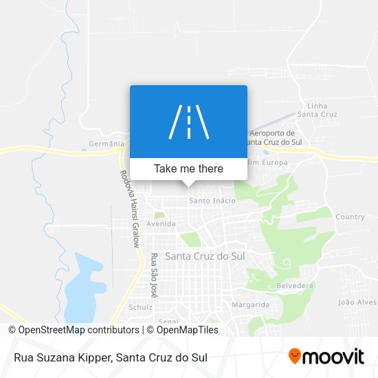 Rua Suzana Kipper map