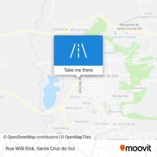 Rua Willi Eick map