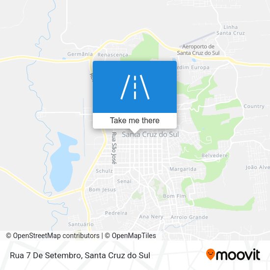 Rua 7 De Setembro map