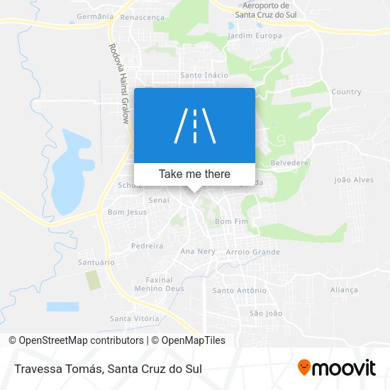 Travessa Tomás map