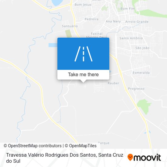 Travessa Valério Rodrigues Dos Santos map