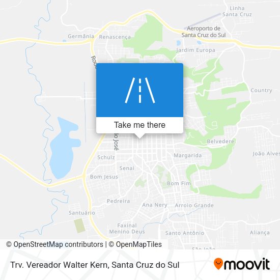Trv. Vereador Walter Kern map