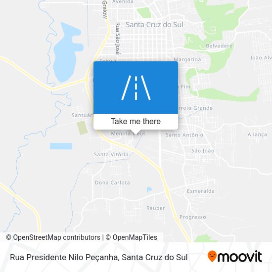 Rua Presidente Nilo Peçanha map