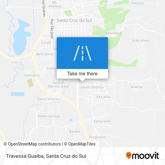Travessa Guaíba map