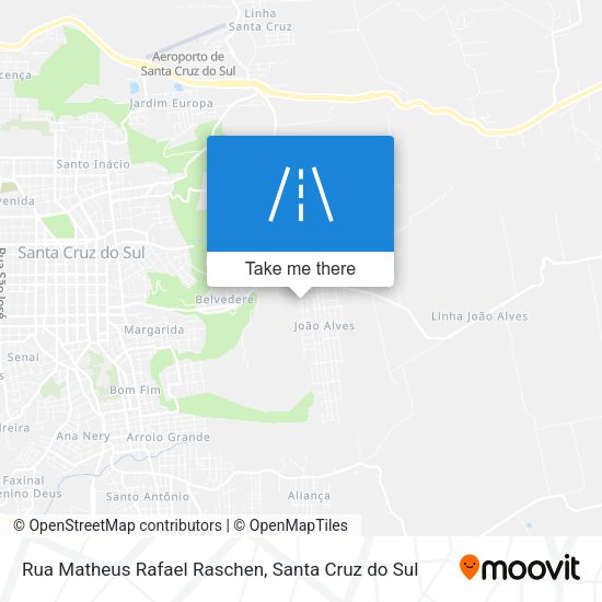 Rua Matheus Rafael Raschen map