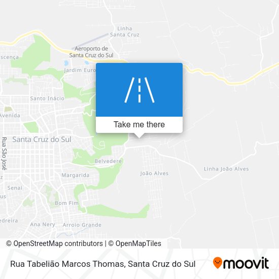 Rua Tabelião Marcos Thomas map