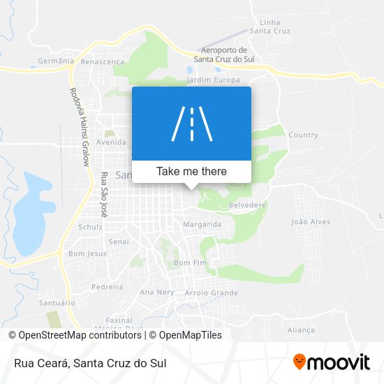 Rua Ceará map