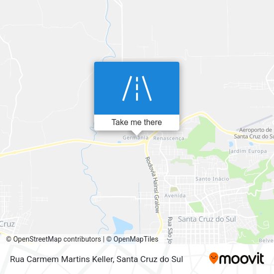 Rua Carmem Martins Keller map