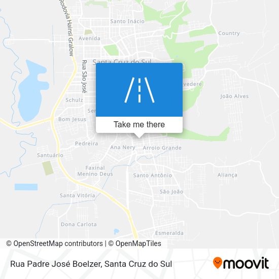 Rua Padre José Boelzer map