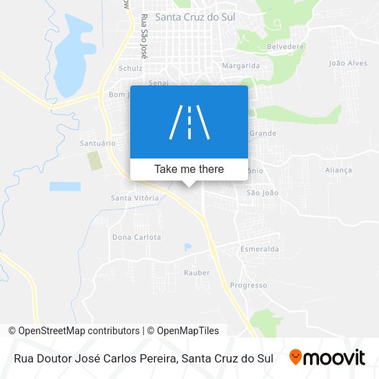 Rua Doutor José Carlos Pereira map