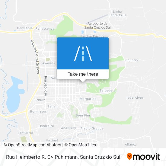 Rua Heimberto R. C> Puhlmann map
