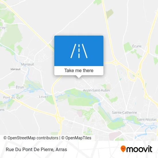 Rue Du Pont De Pierre map