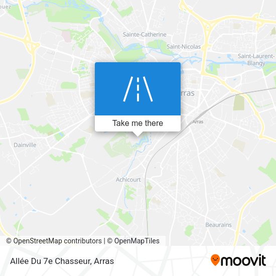 Allée Du 7e Chasseur map