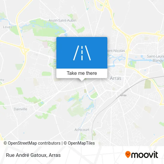 Rue André Gatoux map
