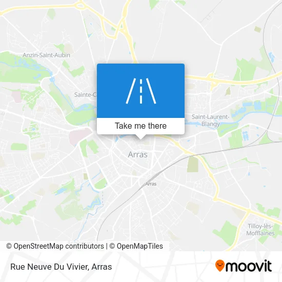 Rue Neuve Du Vivier map