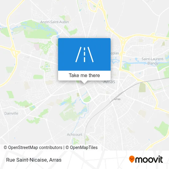 Rue Saint-Nicaise map