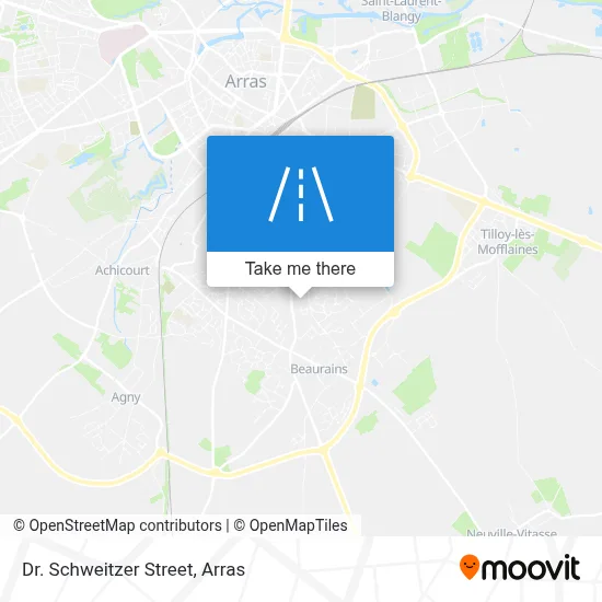 Rue Du Docteur Schweitzer map