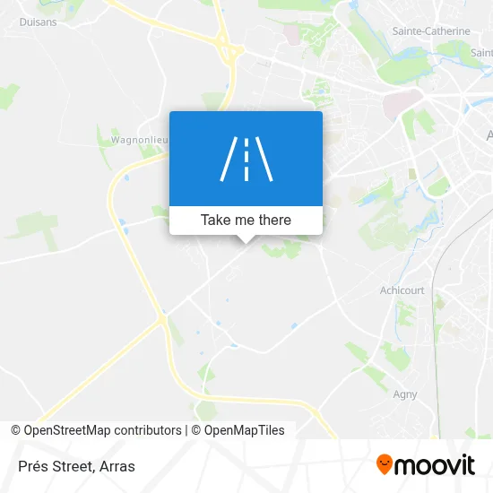Rue Des Près map