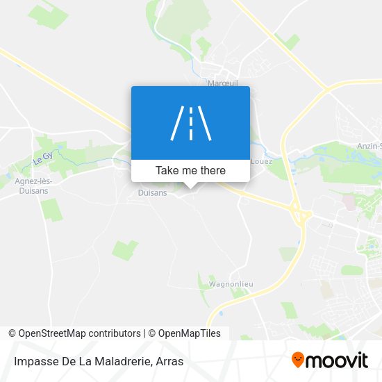 Impasse De La Maladrerie map