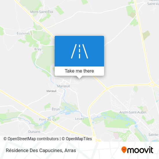 Résidence Des Capucines map