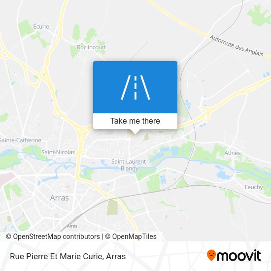 Rue Pierre Et Marie Curie map