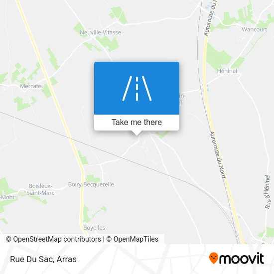 Rue Du Sac map