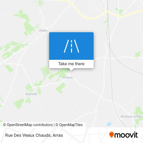 Rue Des Veaux Chauds map