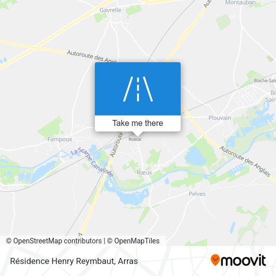 Résidence Henry Reymbaut map