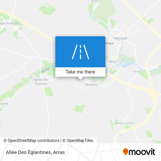 Allée Des Églantines map