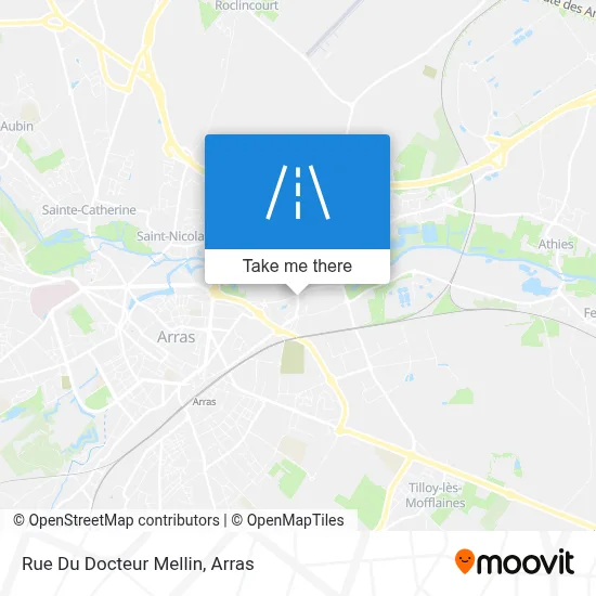 Rue Du Docteur Mellin map