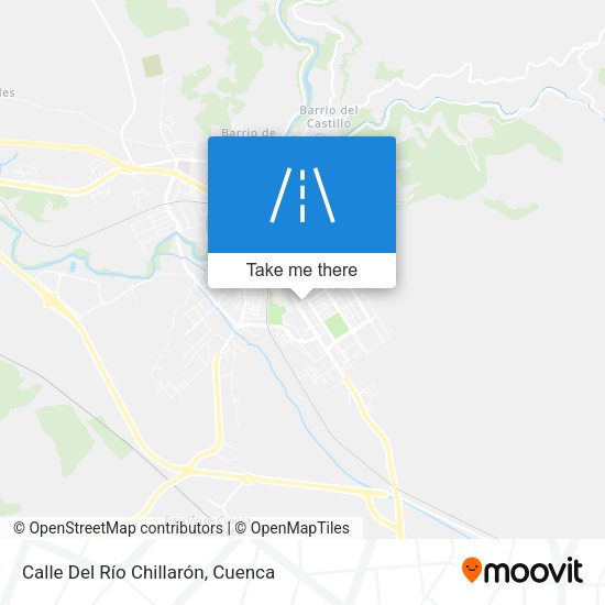 Calle Del Río Chillarón map